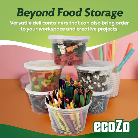 ecoZo 16oz BPA-free container for reusable storage