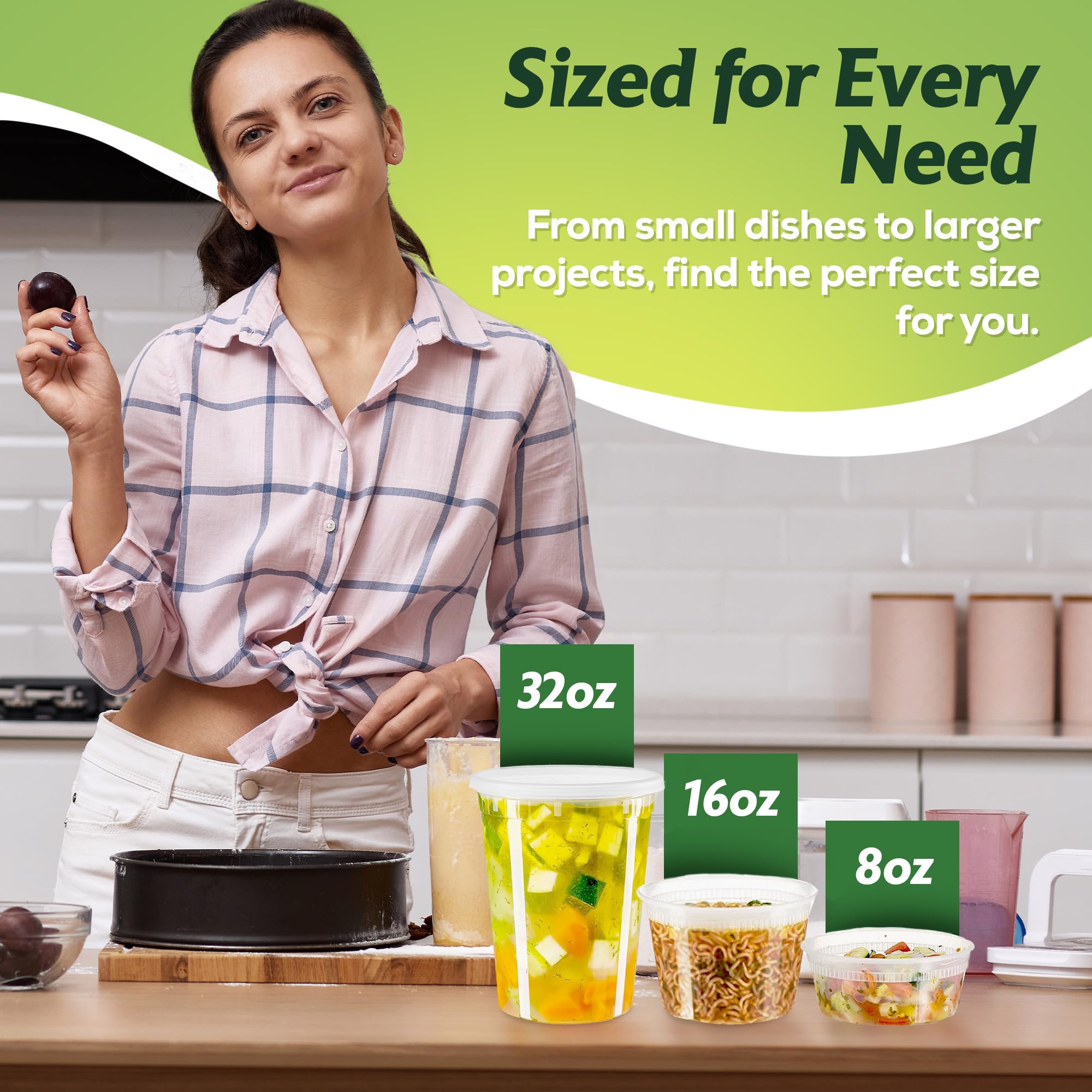 ecoZo 16oz dishwasher-safe container for easy cleanup