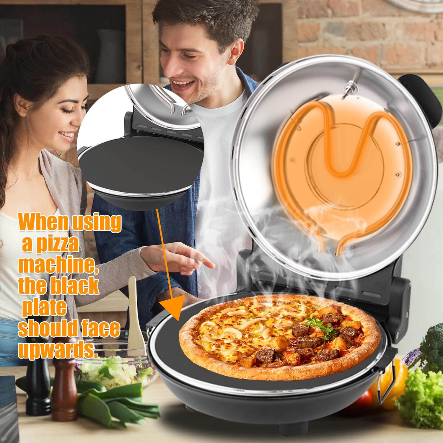 ECUMFFY rapid bake mode delivers crisp edges and tender centers in minutes.