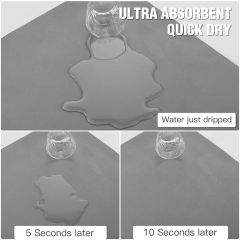 EDC-BFYOU non-slip rubber back keeps items stable after washing