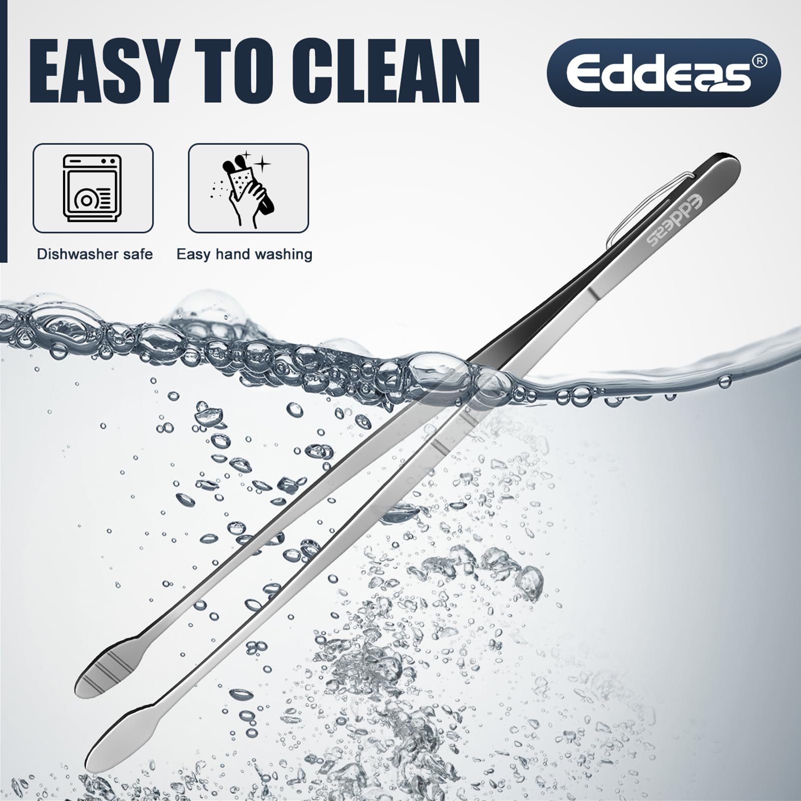 Eddeas 3-piece set ships in compact packaging for daily use.