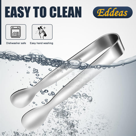 Eddeas mini tongs in a compact drawer, space-saving kitchen tool.