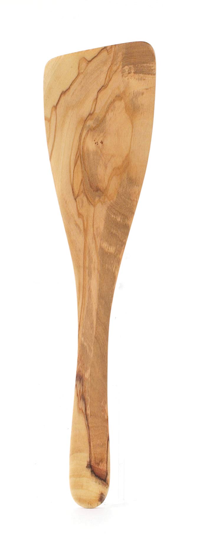 Eddingtons olive wood wide spatula 12.5 inches for flipping large portions