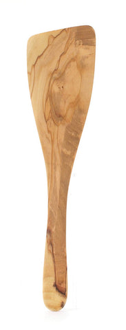 Eddingtons olive wood wide spatula 12.5 inches for flipping large portions