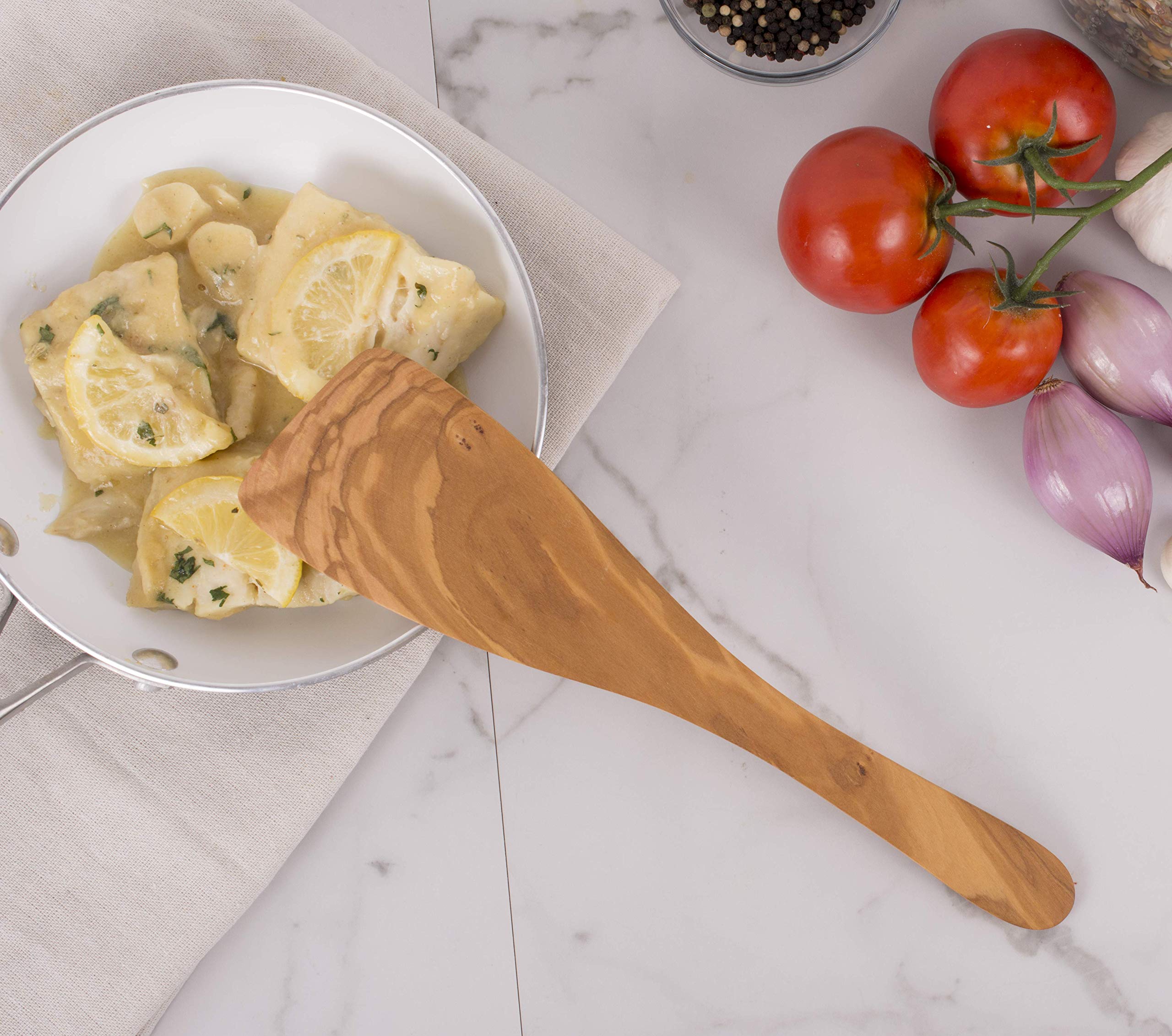 Eddingtons spatula in use for even cooking and easy flipping