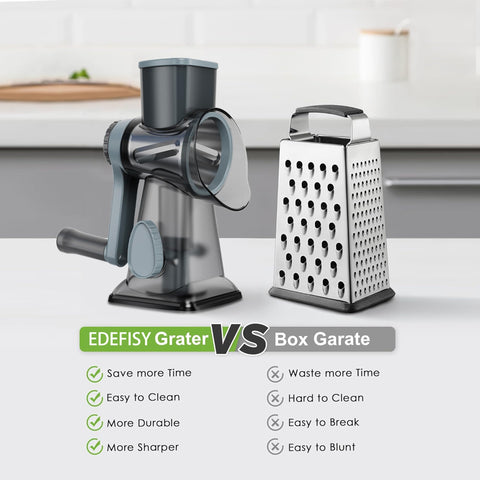 EDEFISY blades are dishwasher safe for easy cleanup.