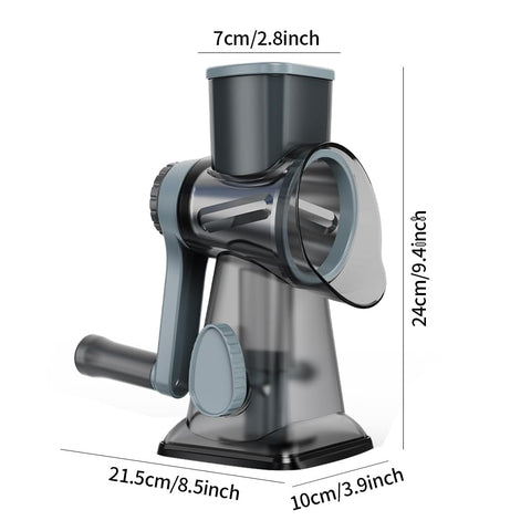 EDEFISY rotary drum design accelerates shredding, saving time in busy kitchens.