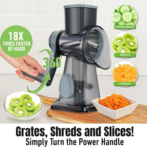 EDEFISY suction base keeps the grater stable during use.