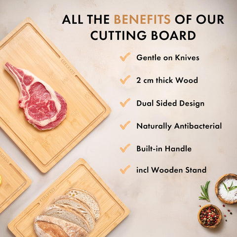 EDELHAUS charcuterie serving board for entertaining