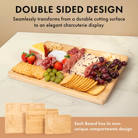 EDELHAUS cutting board 15x10 for large prep tasks