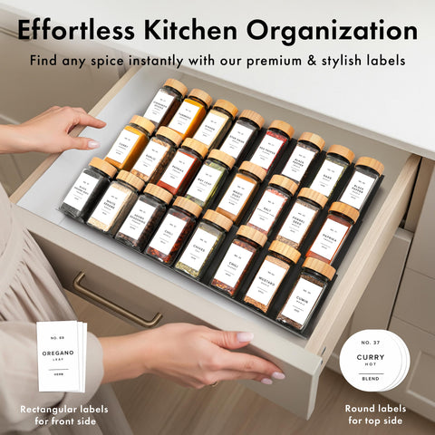 EDELHAUS 240 durable labels simplify quick identification and organization.