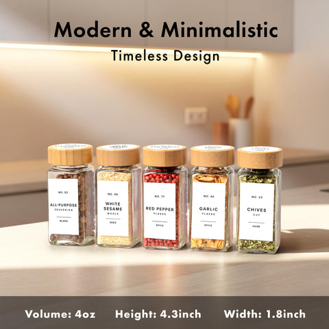 EDELHAUS spice jar shaker insert ensures even, mess-free dispensing.
