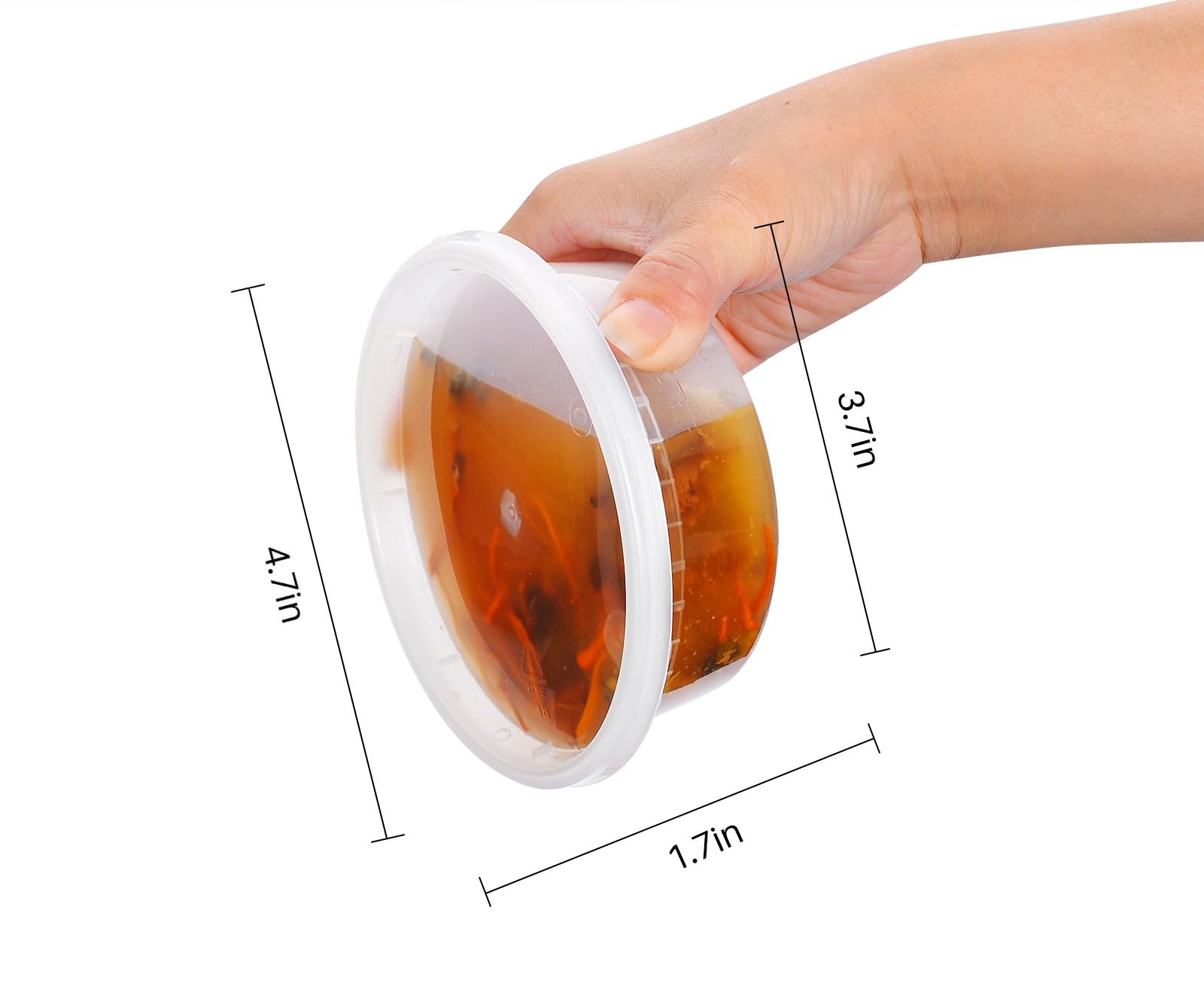EDI clear-lid set highlights sauces and signature dishes.