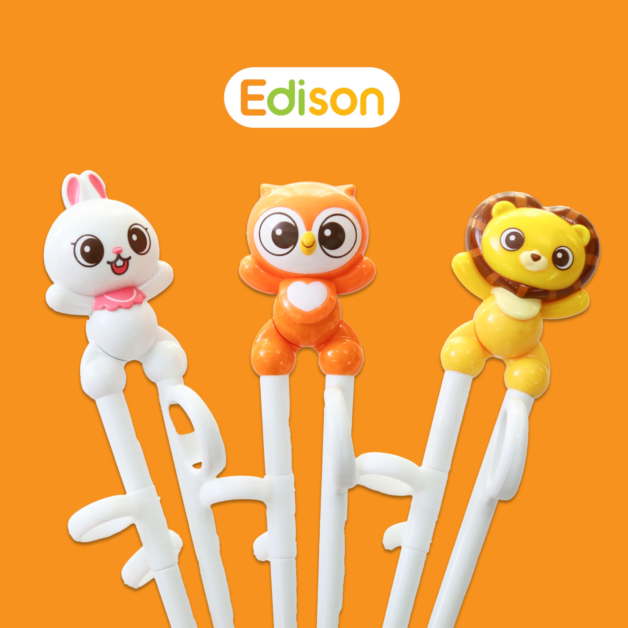 Edison Friends right-handed design focuses on natural grip and control.