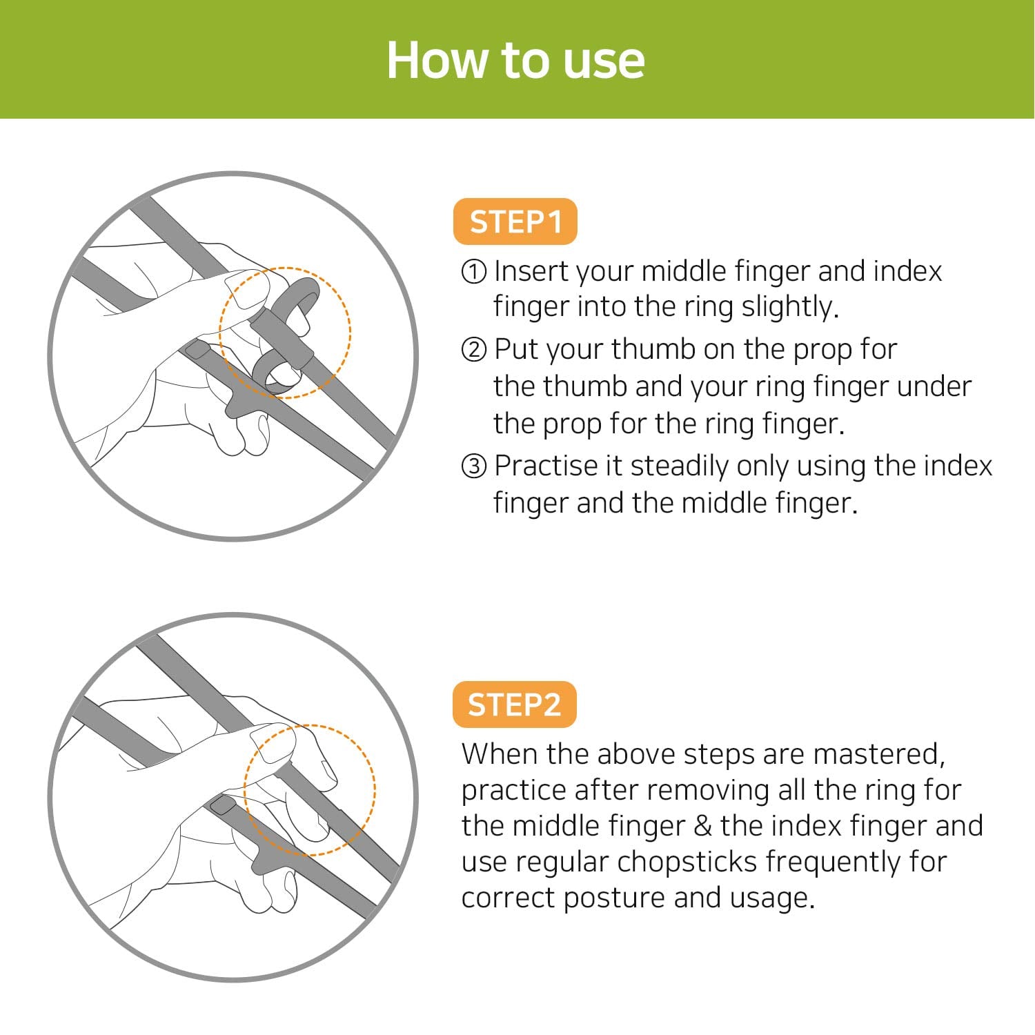 Edison Friends left-handed beginner-use chopsticks aid steady practice and confidence