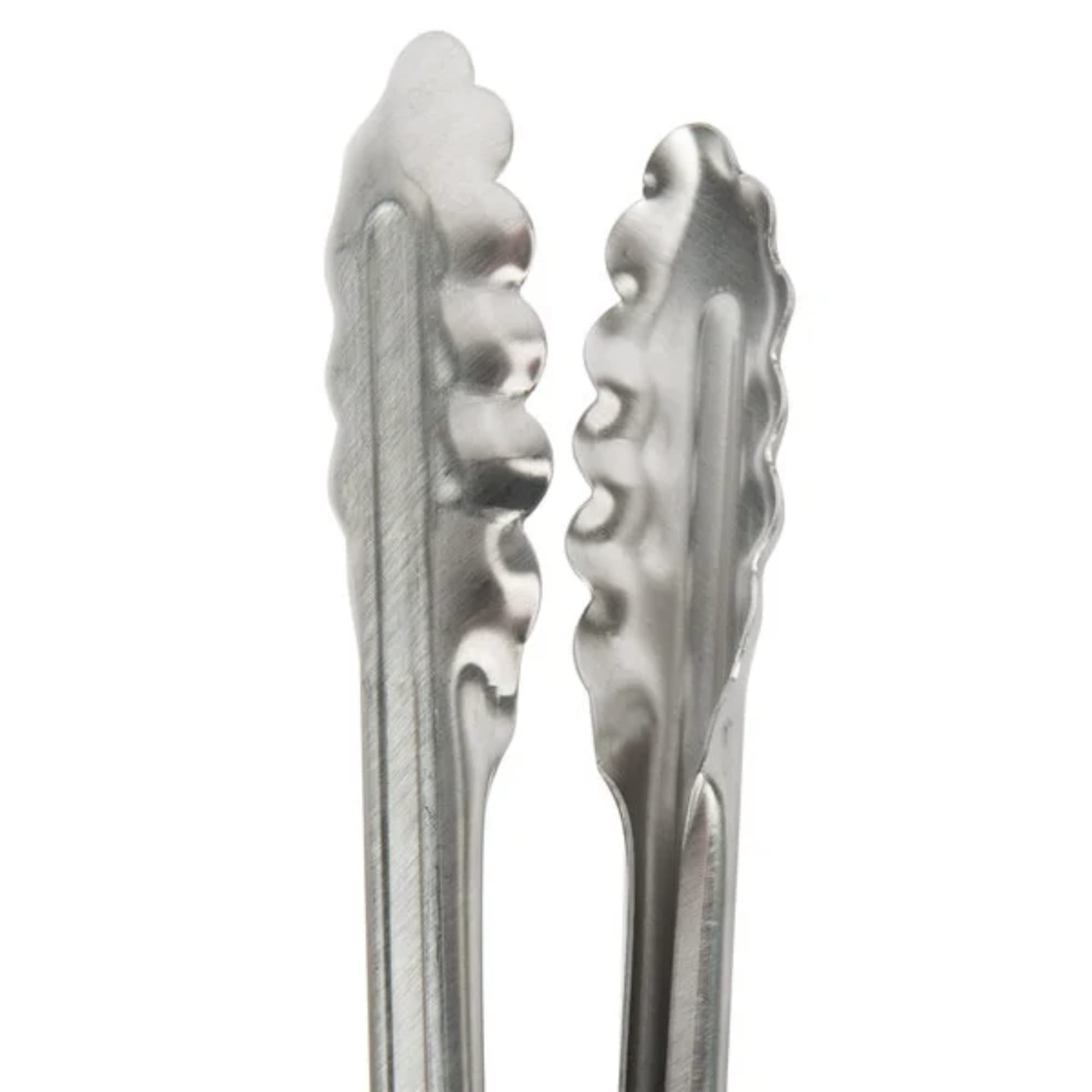 Edlund 4412HDL heavy-duty stainless steel tongs for high-volume prep.