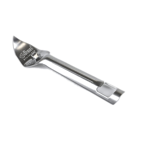 Edlund 50SS can punch close-up with easy-grip handle for quick, confident can openings.
