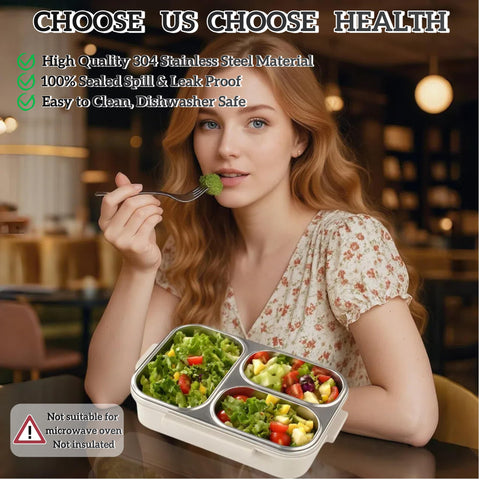 Eechen Charm leakproof lid with silicone gasket prevents spills during school lunch or travel