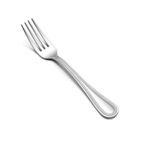 E-far 12-piece forks with pearled edge for refined dining