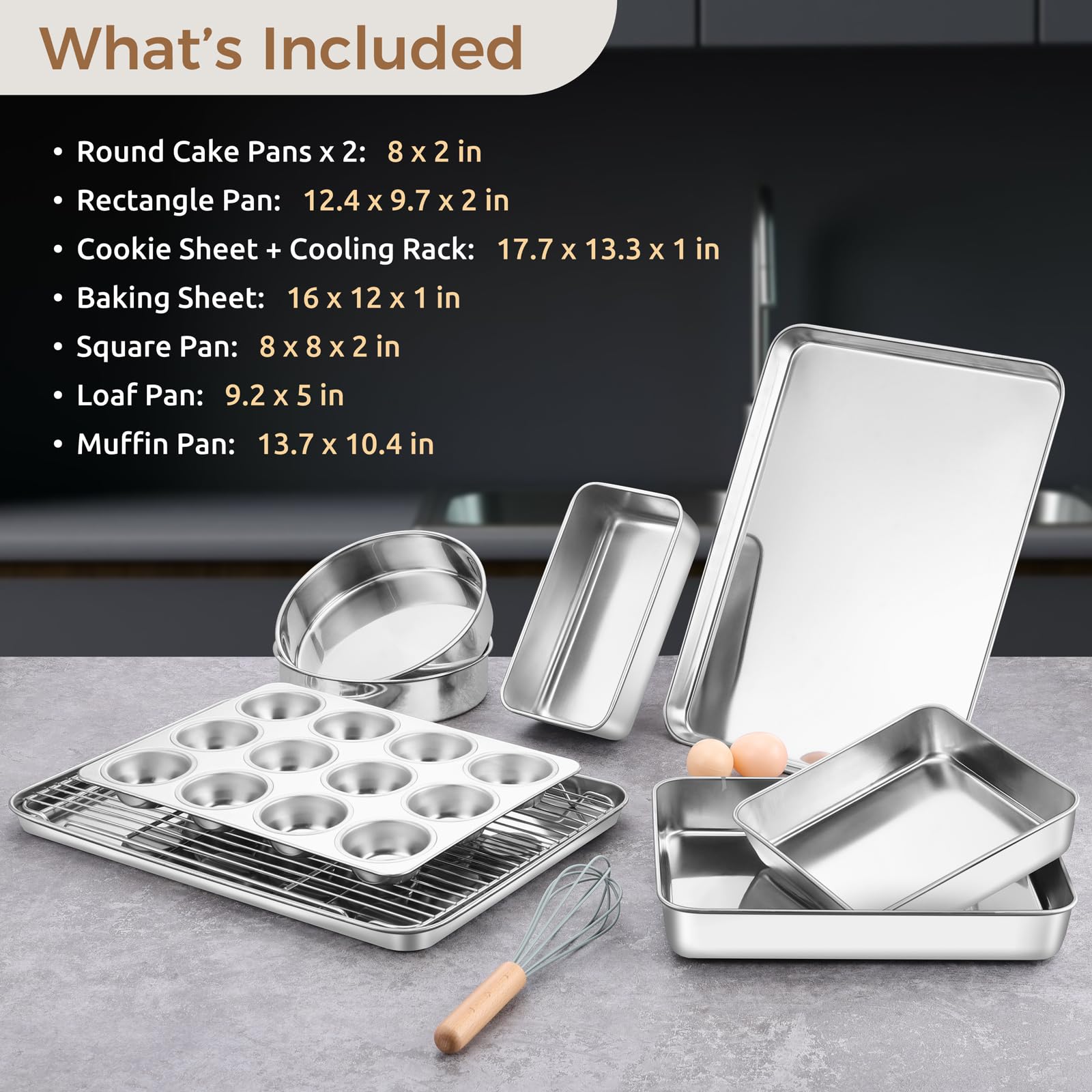 E-far rectangle roasting pan for versatile sheet pan meals.