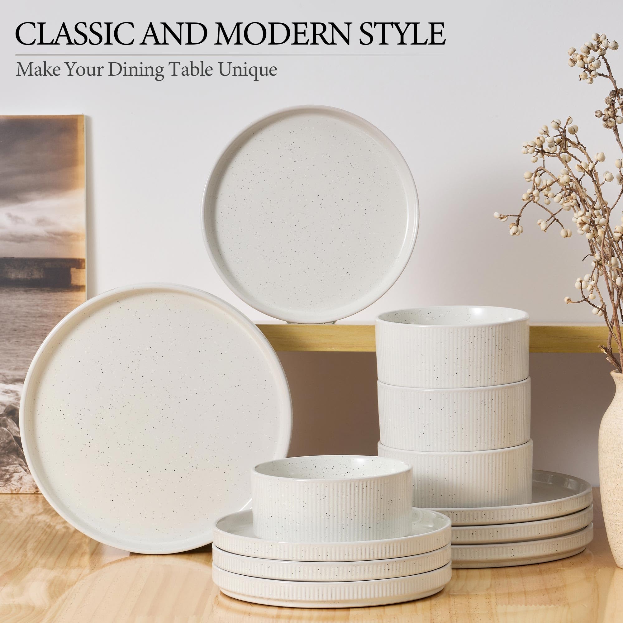 E-far dishware complements casual to formal table settings beautifully.