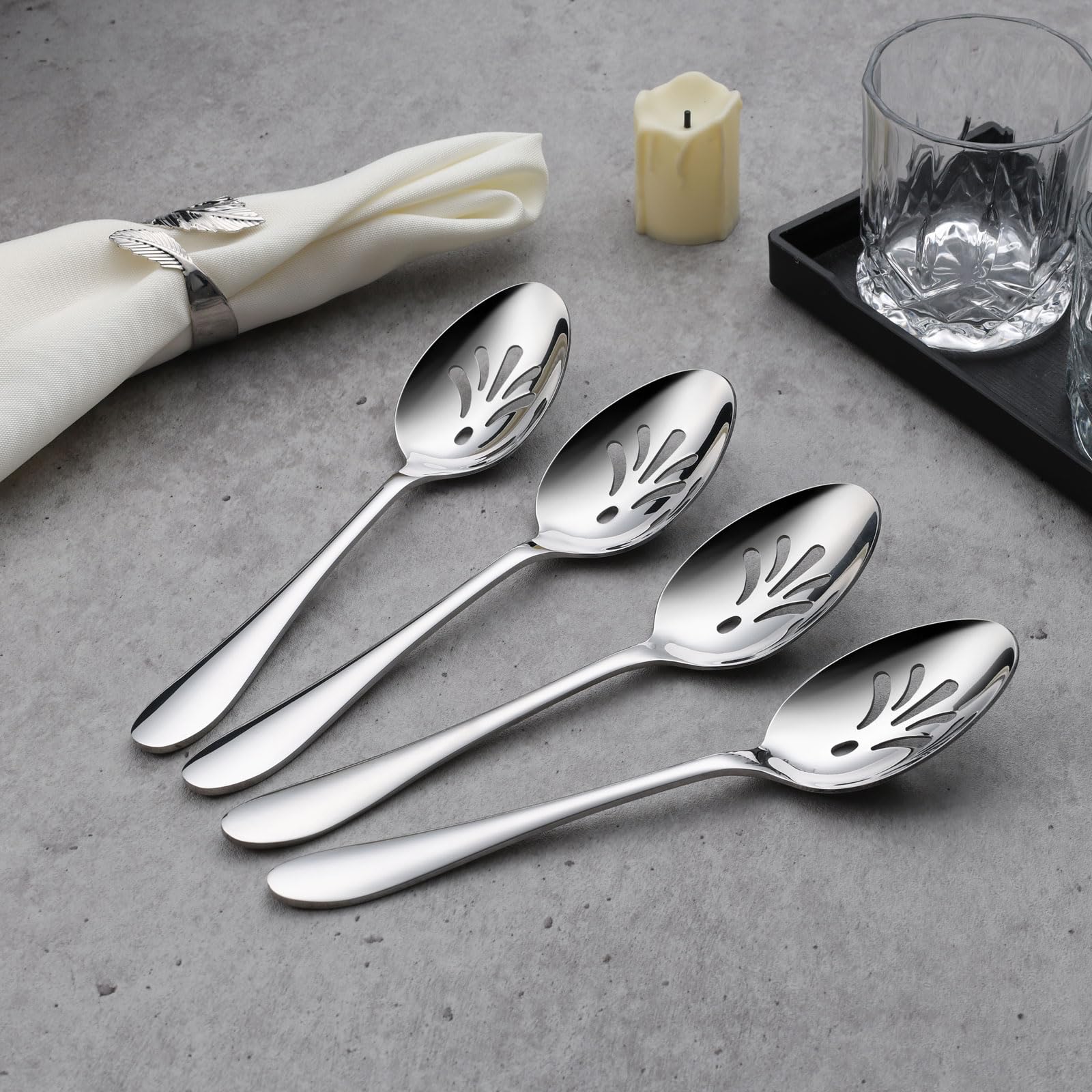 E-far dishwasher safe spoons for easy cleanup after meals