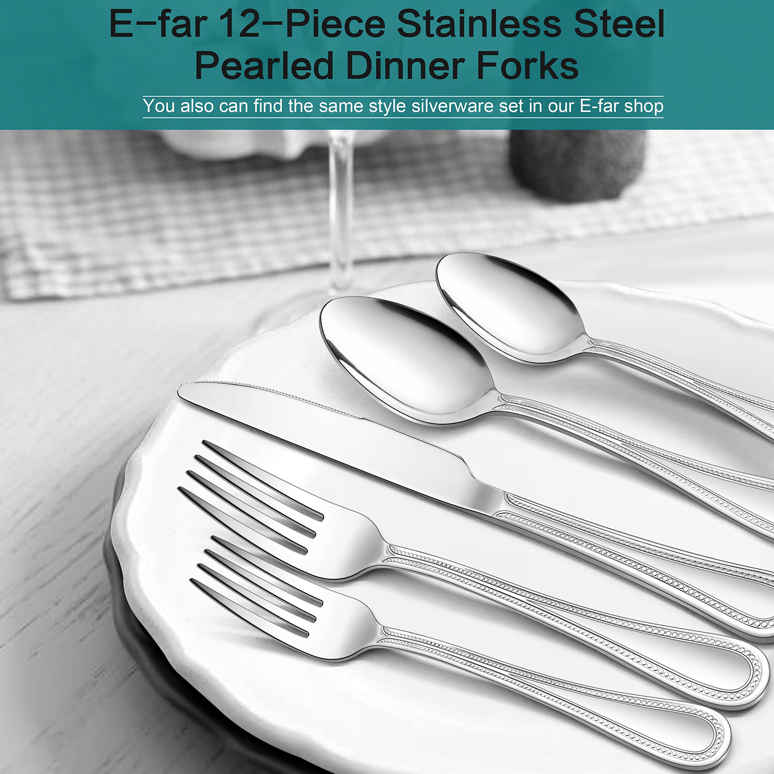 E-far elegant tableware choice for home, hotel, or restaurant