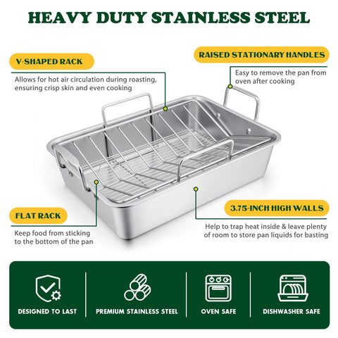 E-far flat rack bottom provides space for vegetables and baked goods.