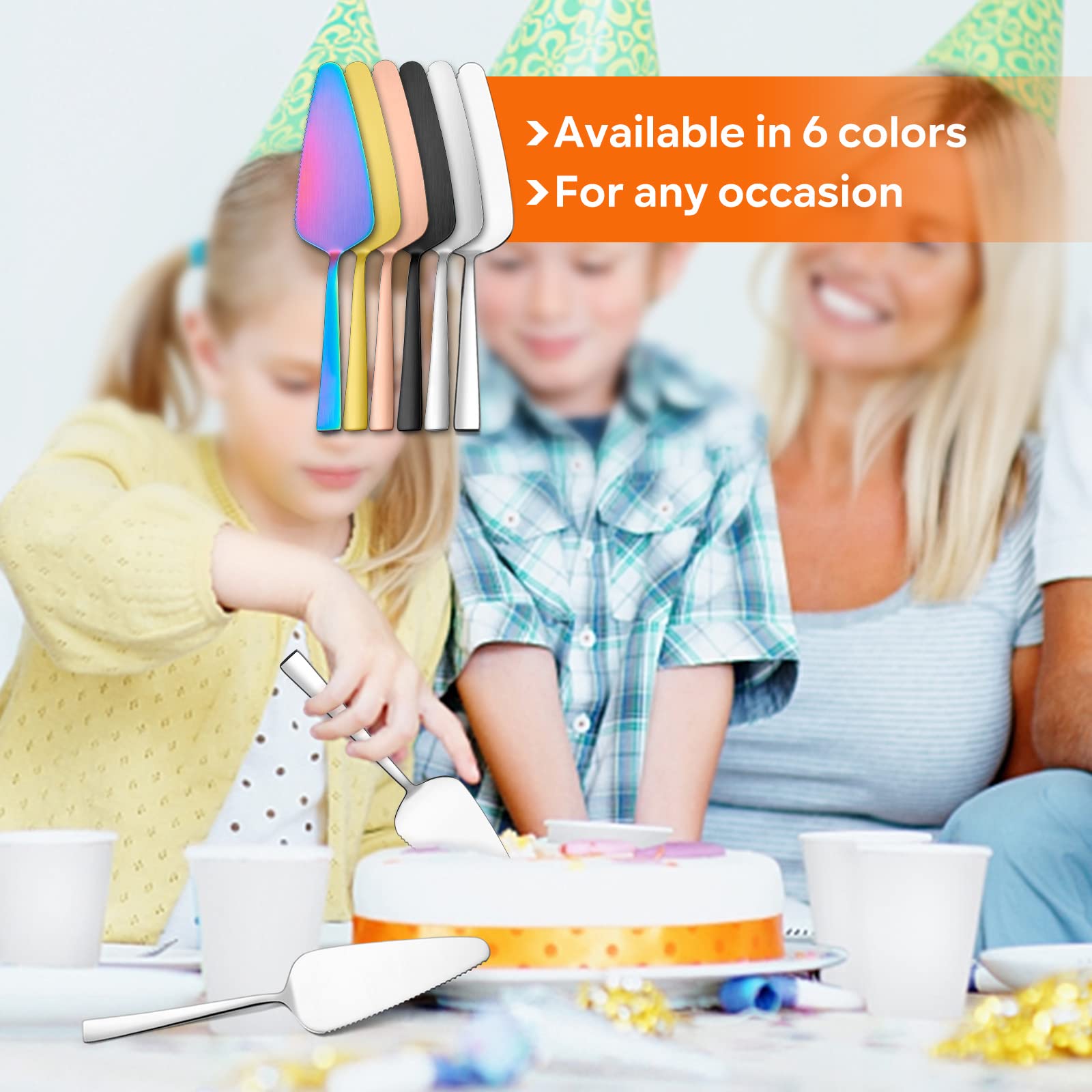 E-far mirror polished finish enhances presentation when serving