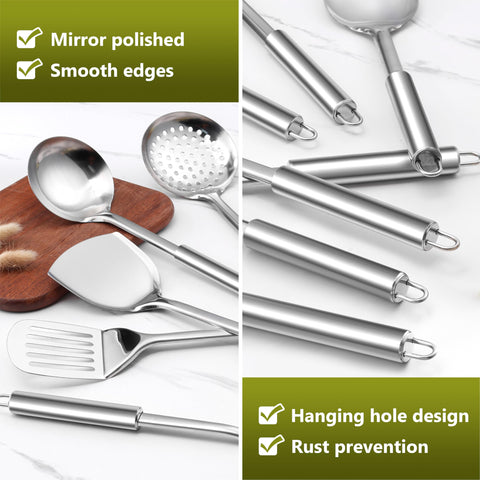 E-far pasta server helps lift and drain pasta easily.