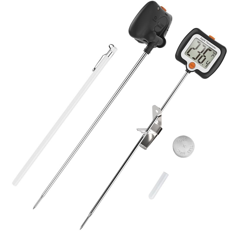 Efengcook thermometer with 180-degree rotating display for flexible viewing.