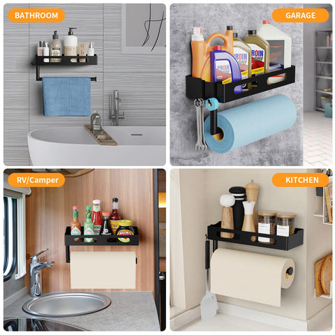 EffiJoy RV paper towel rack optimizes portable living space.