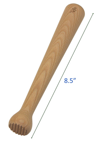 Gift-ready EFO muddler ideal for home bartenders.