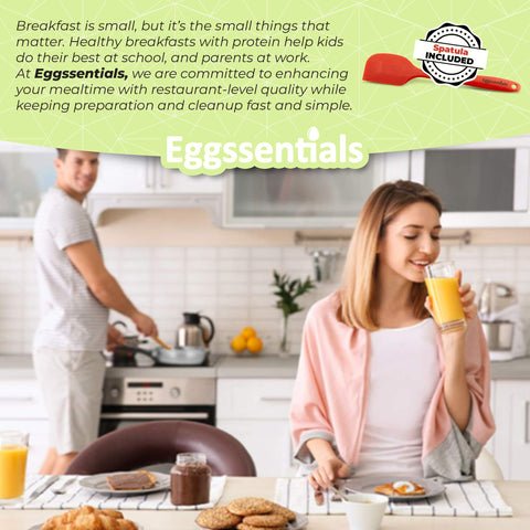 Steam vent preserves moisture for tender poached eggs.