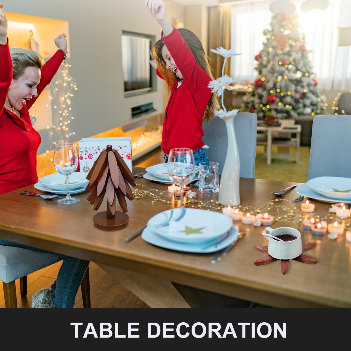 EGO LIFE heat-resistant coasters safeguarding countertops