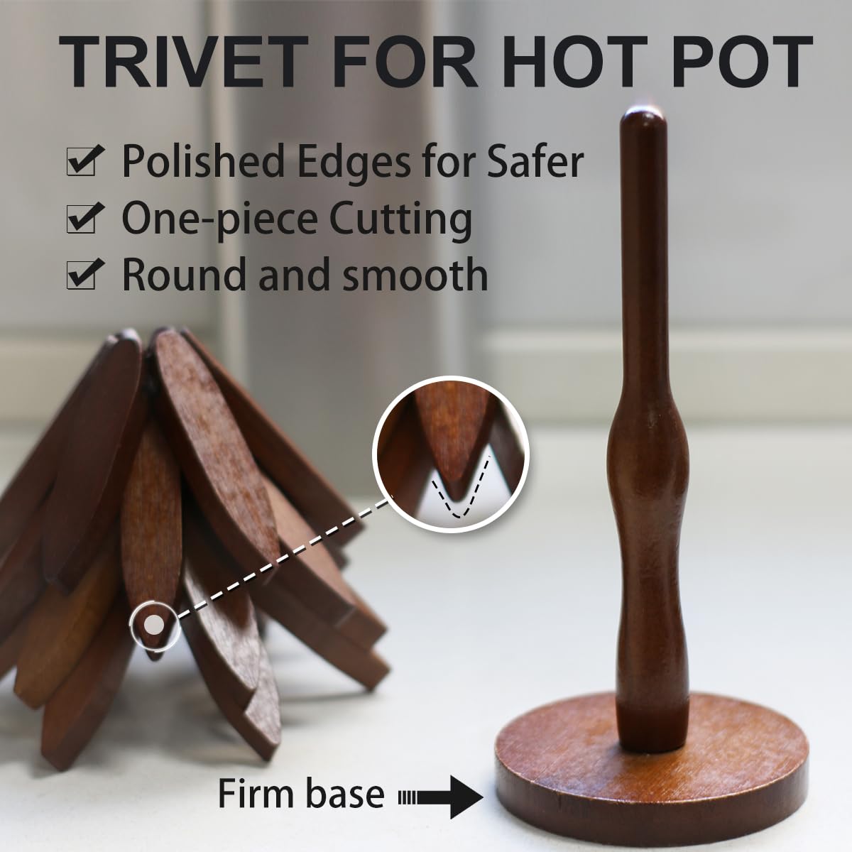EGO LIFE tree-shaped placemats adding natural charm to kitchen
