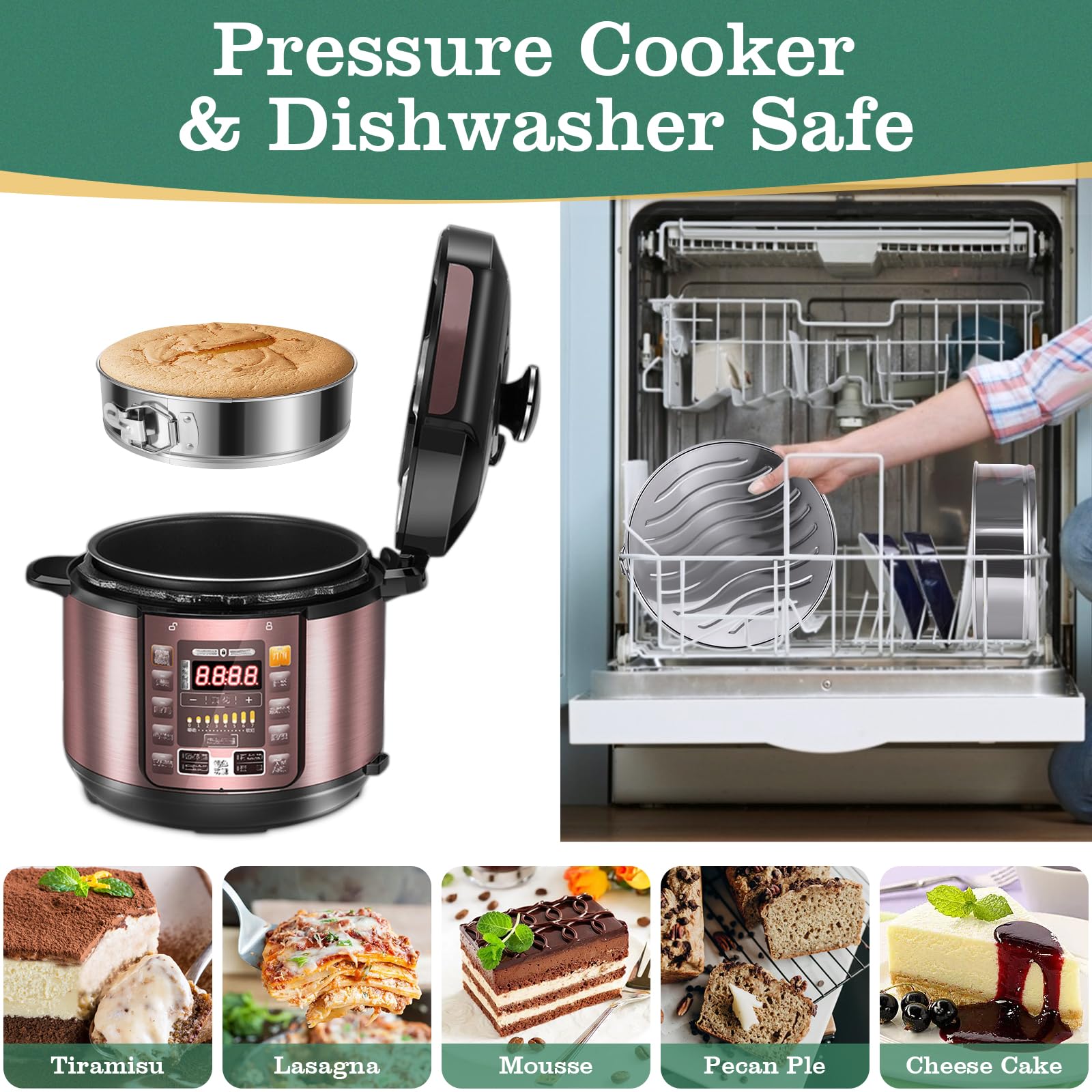 E-Gtong oven safe up to 500F supports diverse baking tasks