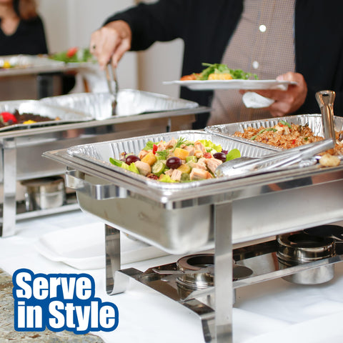 EHOMEA2Z Aluminum Pans freezer-safe storage for leftovers and meal prep.