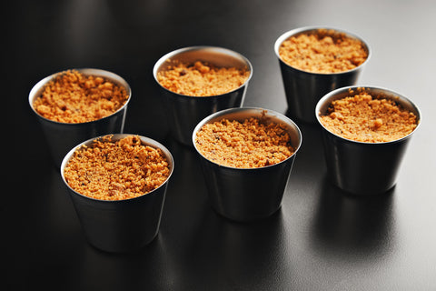 EHOMEA2Z au jus serving cups, compact for elegant plating.