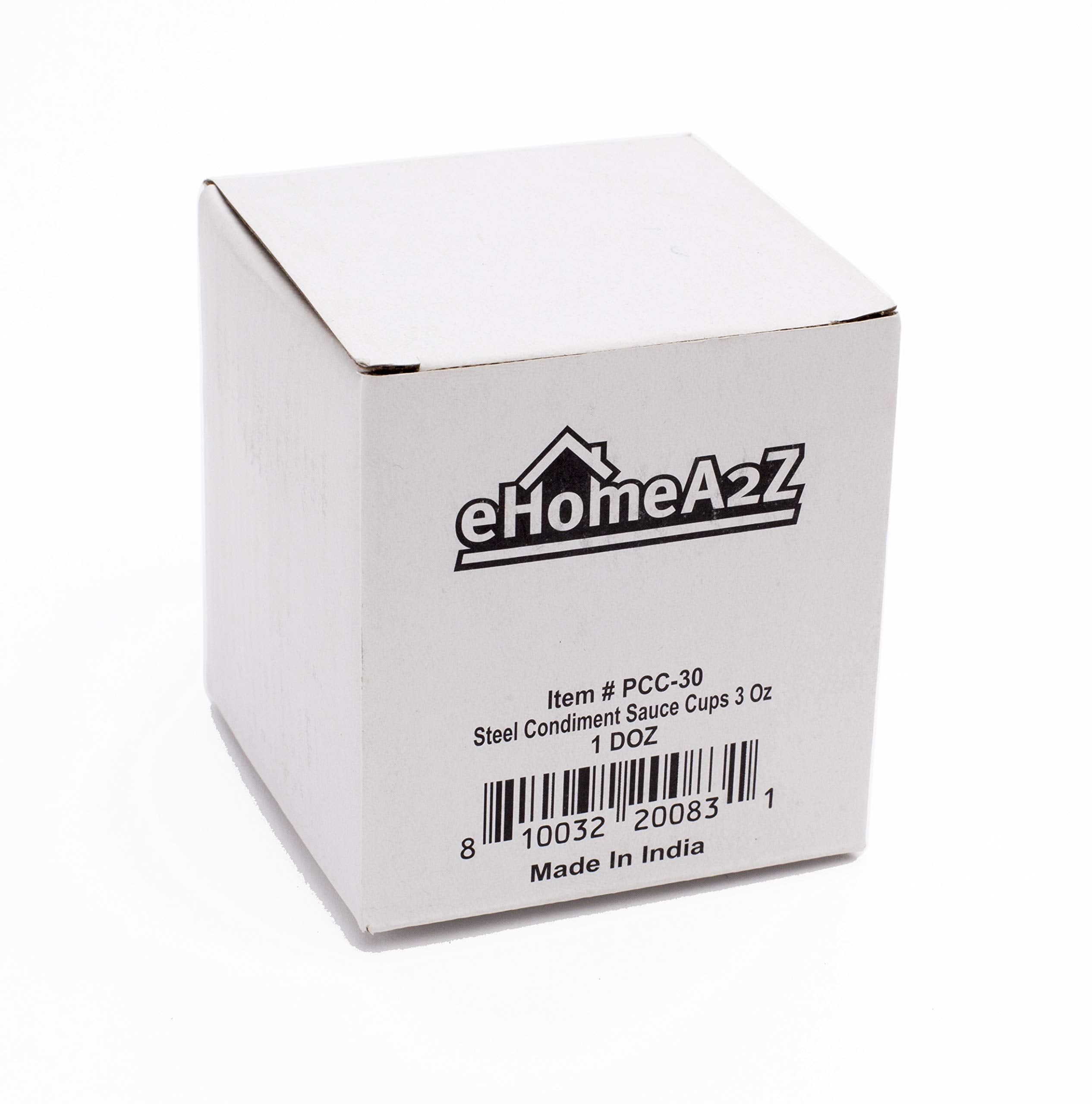EHOMEA2Z 3oz ramekins display elegant metal dipping options