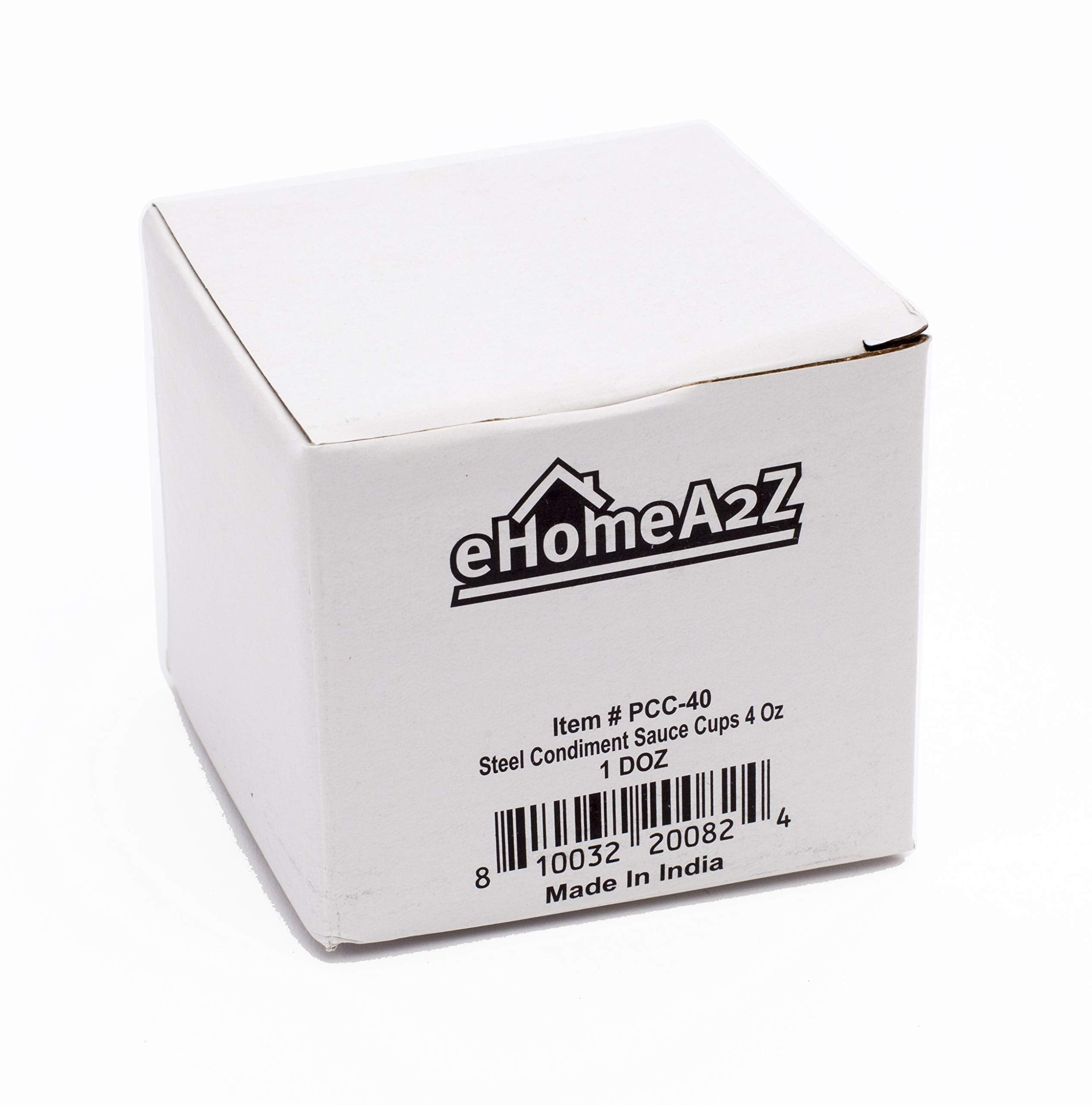 EHOMEA2Z 4oz ramekins for serving hot and cold sauces at table.