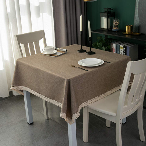 Waterproof and spill-proof finish protects the table during gatherings