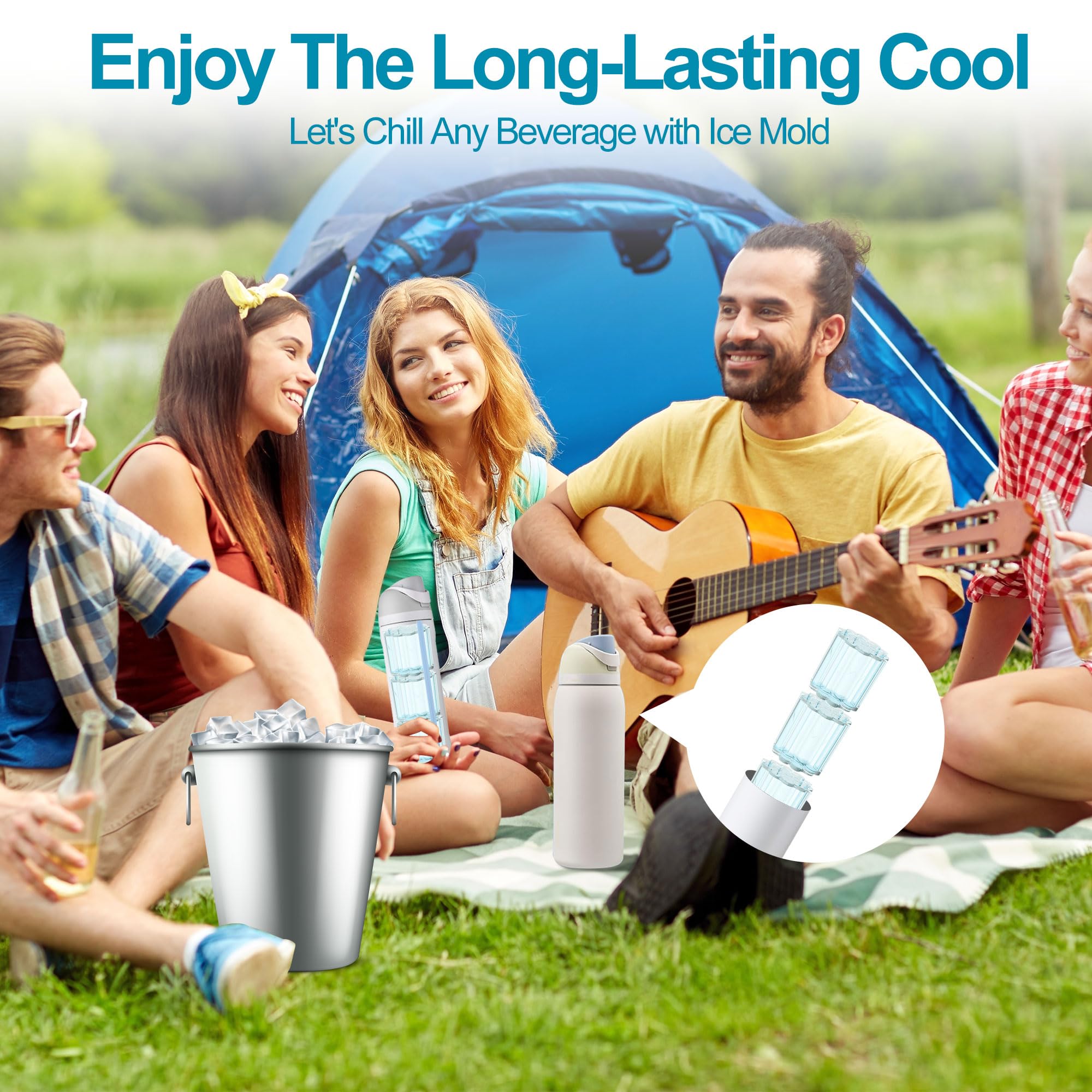Ehzyaz ice molds offer versatile uses for drinks and snacks