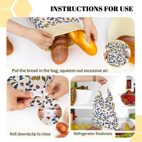 EHZYP beeswax lining supports moisture control for longer freshness.