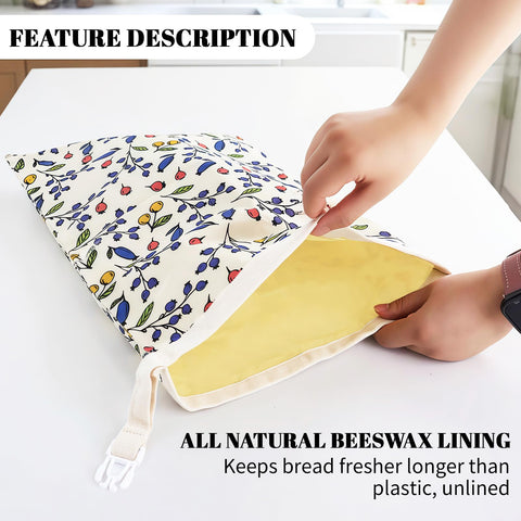 EHZYP cotton outer shell adds soft touch while protecting bread.