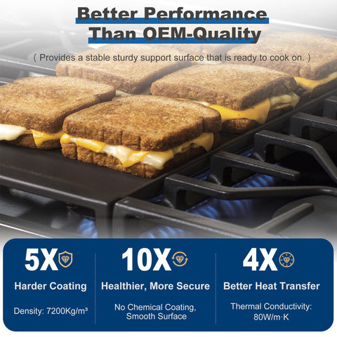 EIOLWJIEO WB31X24738 GE range compatibility with center grate replacement.