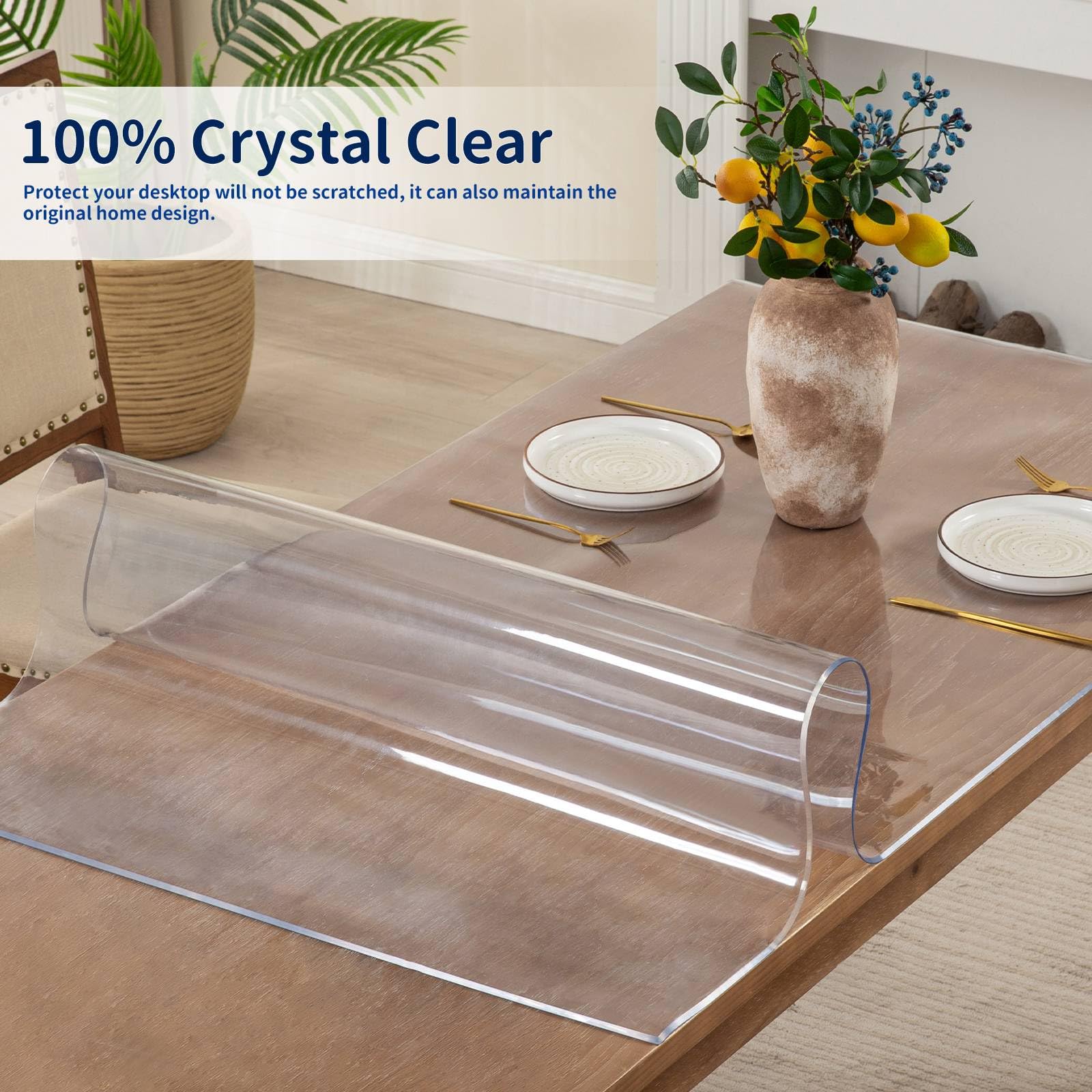 Eisdroma 2mm thick table protector adds durable surface and heat resistance.