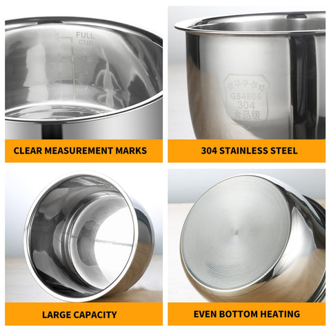 Eiszhjk durable stainless steel construction withstands frequent use.