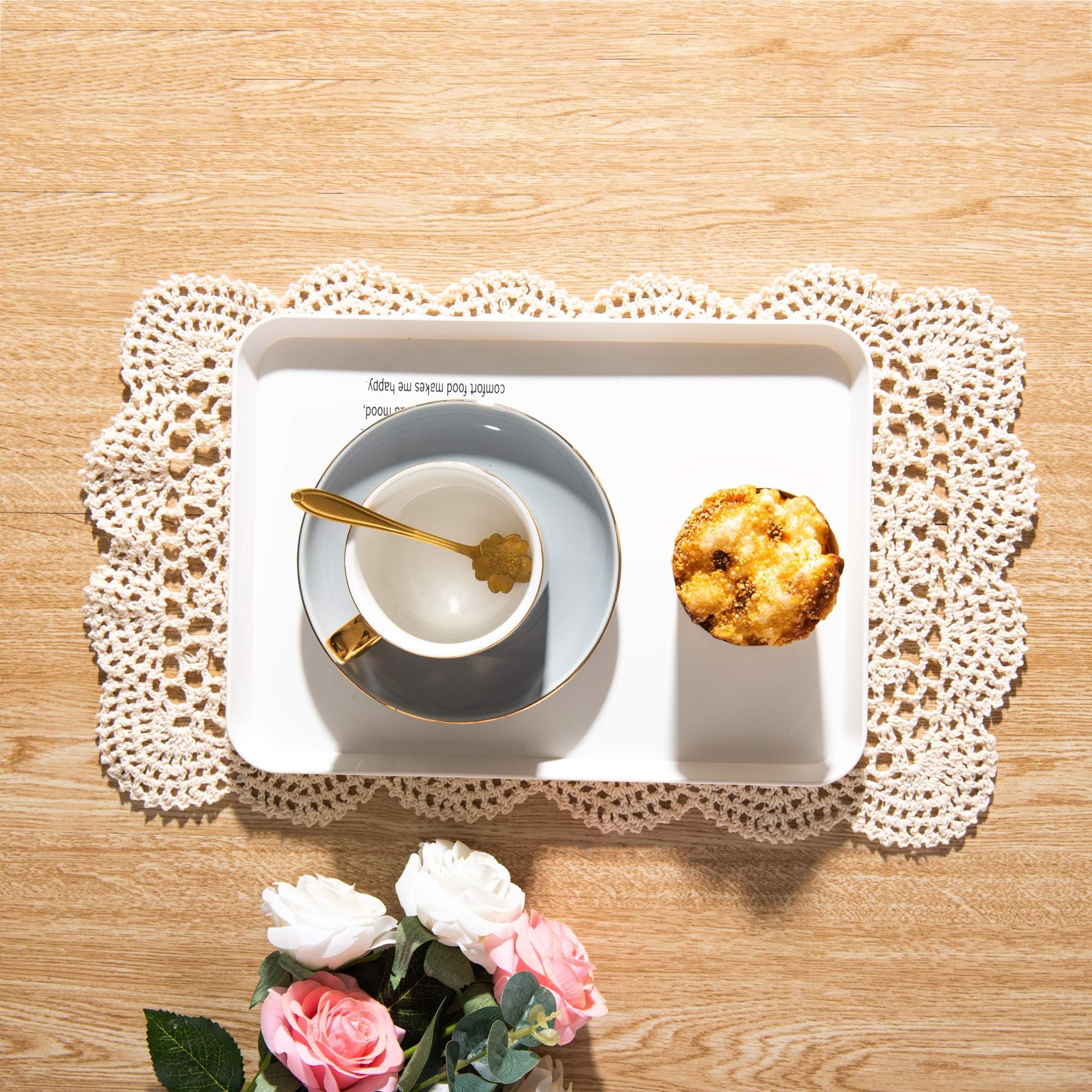 Eiyye daily-use coasters on tablekeeping drinks stable and tidy.