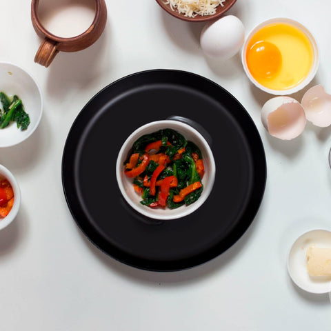 ejonirinjonir EI 18pcs dishwasher-safe plates for easy cleanup